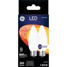Lâmpadas LED GE 40W Soft White Frosted Decorative (pacote com 2 unidades) Lâmpadas LED GE 40W Soft White Frosted Decorative (pacote com 2 unidades)