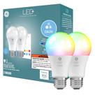 Lâmpadas LED GE LED+ Color Changing 9,5 W A19 (pacote com 2)