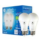 Lâmpadas LED GE Refresh 75W Daylight A19 (pacote com 2)