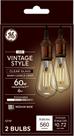 Lâmpadas LED GE Vintage Style 6W 60W 560lm ST19 (pacote com 2)