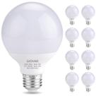 Lâmpadas LED Globe GIOVAR G25 de 5 W (equivalente a 40 W), pacote com 8