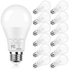 Lâmpadas LED GoBright A19 13W 1500 lúmens 2700K, pacote com 12