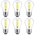Lâmpadas LED Gozelux A15 Vintage Edison 6W (60W Equiv) 5000K, pacote com 6 Lâmpadas LED Gozelux A15 Vintage Edison 6W (60W Equiv) 5000K, pacote com 6