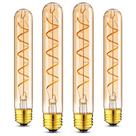 Lâmpadas LED Grensk E26 T10 Tubo 4W 2700K 400lm 110V