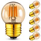 Lâmpadas LED Grensk G40 3W (equivalente a 25W) reguláveis 6PCS