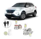 Lampadas Led Hyundai Creta 1.6 2017 A 2020 H4 H1 20000lm