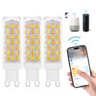 Lâmpadas LED inteligentes I-SHUNFA G9 reguláveis 1% -100% 120 V 4,7 W