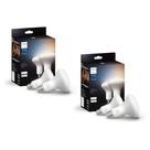 Lâmpadas LED inteligentes Philips Hue BR30 85W White Ambiance