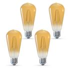 Lâmpadas LED Jensense Edison E26 7W 800lm 2300K CRI90 4pk