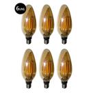 Lâmpadas Led Kit 6 Multi Filamento Bivolt 30w Retro Vintage Lâmpadas Led Kit 6 Multi Filamento Bivolt 30w Retro Vintage