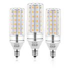 Lâmpadas LED LDSZM E12 12W 1200lm 3000K brancas quentes (pacote com 3) Lâmpadas LED LDSZM E12 12W 1200lm 3000K brancas quentes (pacote com 3)