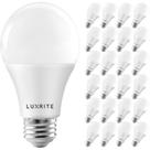 Lâmpadas LED LUXRITE A19 15W 1600lm 100W reguláveis 3000K Lâmpadas LED LUXRITE A19 15W 1600lm 100W reguláveis 3000K