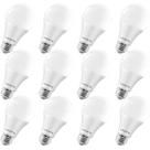Lâmpadas LED LUXRITE A19 15W 1600lm 100W reguláveis 5000K