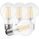Lâmpadas LED LUXRITE Vintage A19 8W (pacote com 4) 2700K E26