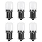 Lâmpadas LED Makergroup 1141 BA15s Bayonet 12V 1W Cool White x6