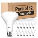 Lâmpadas LED Mastery Mart BR30 10W 4000K 700lm, pacote com 12