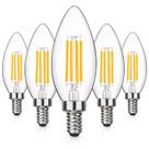 Lâmpadas LED MaxVolador Dimmable E12 Candelabra 5W