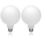Lâmpadas LED MEILUX G40 (G125) Globe 5,5 W 4000 K 600 LM, pacote com 2 Lâmpadas LED MEILUX G40 (G125) Globe 5,5 W 4000 K 600 LM, pacote com 2