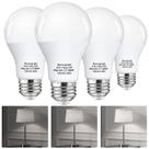 Lâmpadas LED MorningLight A19, 3 vias, 15/40/60 W, Daylight, pacote com 4 Lâmpadas LED MorningLight A19, 3 vias, 15/40/60 W, Daylight, pacote com 4