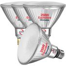 Lâmpadas LED para inundação Exlux 250W equivalentes PAR38, pacote com 4