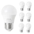 Lâmpadas LED para ventilador de teto KINUR 6W 2700K E26, pacote com 6
