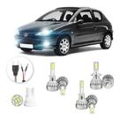 Lampadas Led Peugeot 206 2004 A 2008 H1 H1 H7 20000lm