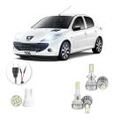 Lampadas Led Peugeot 207 2006 A 2014 H1 H7 20000lm
