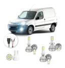 Lampadas Led Peugeot Partner 2010 A 2014 H1 H1 H7 20000lm
