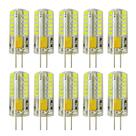 Lâmpadas LED RAYHOO G4 JC Bi-Pin Base 3W 6000K 10 unidades 12V AC/DC