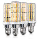 Lâmpadas LED RIUVAO E12 20W (equivalente a 200W), 3000K, pacote com 4