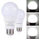 Lâmpadas LED Scheinenda 3-Way A21 20W 5000K 2200lm, pacote com 2