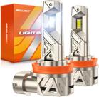 Lâmpadas LED SEALIGHT H11 96000LM 6500K Branco Frio Kit com 2