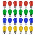 Lâmpadas LED String GVVoohome S14 1W, pacote com 24 unidades, 2200K