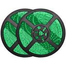 Lâmpadas LED Strip Lights Bluex verdes 10m à prova d'água IP65