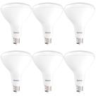 Lâmpadas LED Sunco BR40 17W (equivalente a 100W), pacote com 6 Lâmpadas LED Sunco BR40 17W (equivalente a 100W), pacote com 6