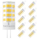 Lâmpadas LED TAIYALOO G4 5W 2700K 450lm 12V AC/DC não reguláveis (pacote com 10)