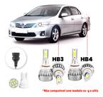 Lampadas Led Toyota Corolla 2012 A 2014 Hb4 Hb3 20000lm