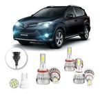 Lampadas Led Toyota Rav 4 2013 A 2015 H16 H11 Hb3 20000lm