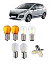 Lâmpadas Led Traseira Seta Ré Freio Peugeot 3008 11 a 15
