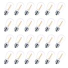 Lâmpadas LED VISTERLITE S14 1W 2200K, branco quente, pacote com 24