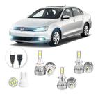 Lampadas Led Volkswagen Jetta 2011 A 2013 Hb4 H7 H7 20000lm