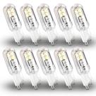 Lâmpadas LED Xyanmc G9 2W 200LM 6000K Daylight White, pacote com 10