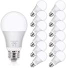 Lâmpadas LED Yochoice A19, equivalente a 100 W, pacote com 12