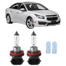 Lampadas Milha Cruze Sedan 2011 12 13 14 15 16 Amarela