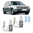 Lampadas Milha Golf IV 1999 00 01 02 03 a 2006 Amarela
