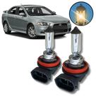 Lâmpadas Original Farol de Milha Mitsubishi Lancer Todos Halogena H11