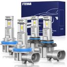 Lâmpadas para veículos FTEVAR 9005+H11 60000LM Cool White