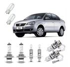 Lampadas Polo 2003 A 2006 Halogena Farol Milha