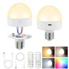Lâmpadas recarregáveis Gaormii E26 350LM 15 Color Temp 2Pk