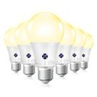 Lâmpadas Sengled Dusk to Dawn 10,5 W 3000 K A19 LED, pacote com 6